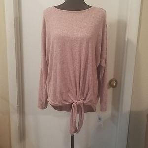 NWT pink sweater